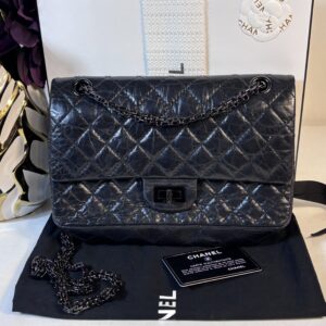 Chanel Small Double Flap Black Reissue