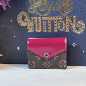Louis Vuitton Monogram Fuchsia Zoe Wallet
