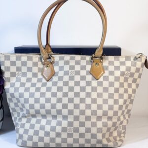 Louis Vuitton Saleya Mm Azur