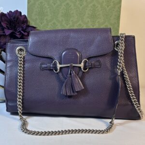 Gucci Purple Emily Chain Bag