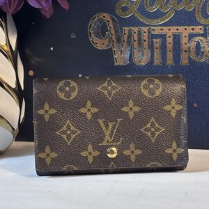 Louis Vuitton Monogram Porte Monnaie Tresor Wallet