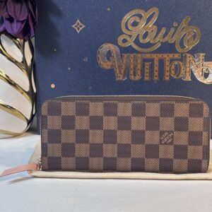 Louis Vuitton Clemence Wallet Ebene Rose