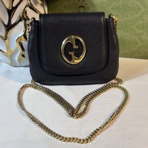 Gucci Black 1973 Small Chain Bag