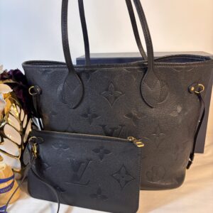 Louis Vuitton Neverfull MM Empreinte Noir