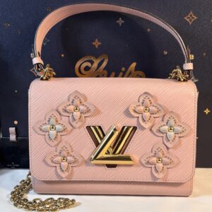 Louis Vuitton Twist Mm Epi Couture’s Pink Flower