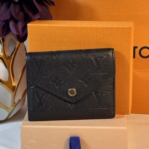 Louis Vuitton Victorine Wallet Empreinte Noir