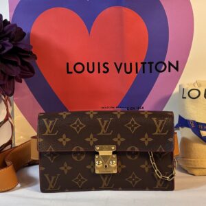 Louis Vuitton Monogram S Lock Belt Pouch