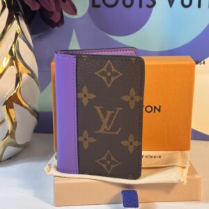 New Louis Vuitton Pocket Organizer Purple