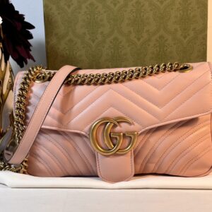 Gucci Small Marmont Flap Pink