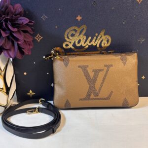 Louis Vuitton Reverse Double Zip Pochette