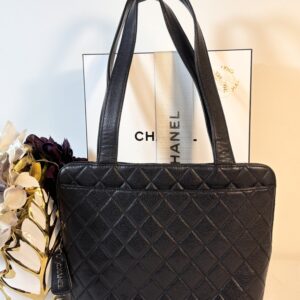 Chanel Black Caviar Tote