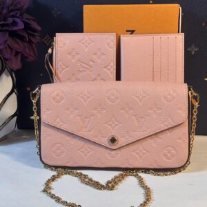 Louis Vuitton Felicie Empreinte Rose