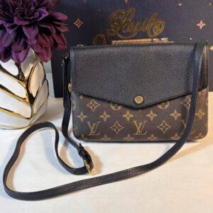 Louis Vuitton Twice Twinset Monogram Noir