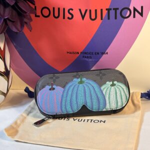 Louis Vuitton X YK Kusama Pumpkin Sunglasses Pouch