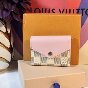 Louis Vuitton Zoe Wallet Azur Rose