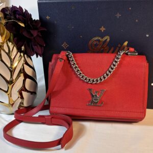 Louis Vuitton Lockme Red Crossbody