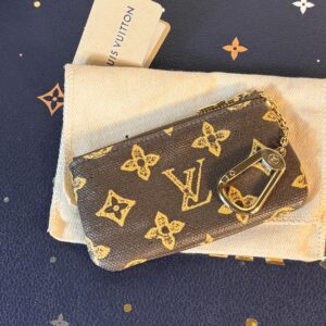 Louis Vuitton Key Pouch Dark Chocolate