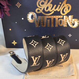 Louis Vuitton Bandouliere Strap Noir Cream