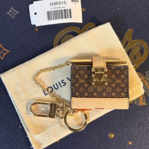 Louis Vuitton Monogram Book Bag Charm